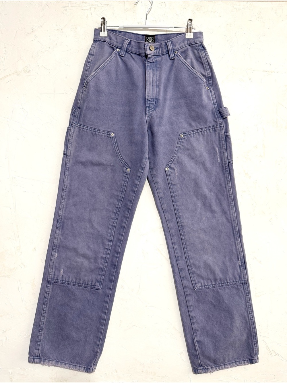 BDG Urban Outfitters High Rise Carpenter Jeans Washed Purple Women’s 27